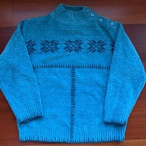 NWT GAP Snowflake Sweater Sz 4